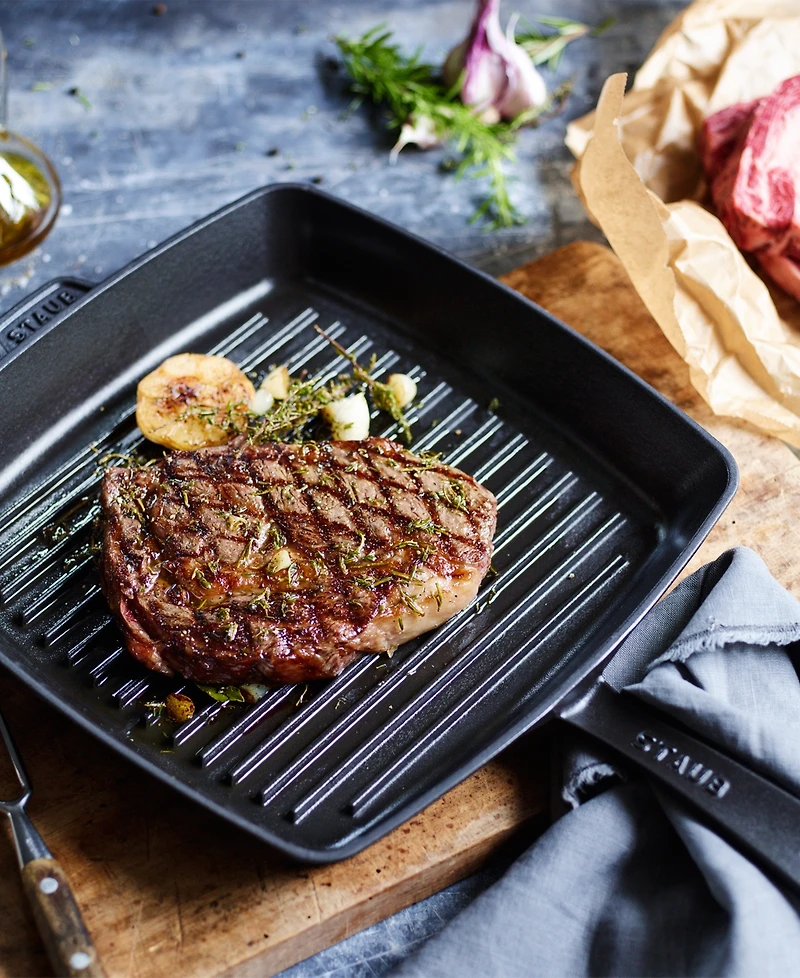 Staub Cast Iron 12" Square Grill Pan
