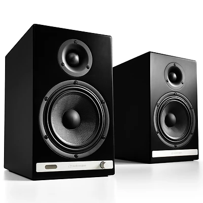 Audioengine HD6 Premium Powered Wireless Bookshelf Speakers - Pair