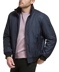 Calvin Klein Men's Classic Zip-Front Ripstop Bomber Jacket