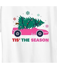 Air Waves Trendy Plus Barbie Holiday Graphic T-Shirt