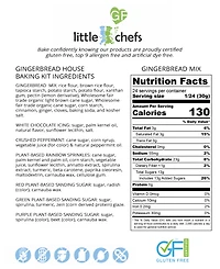 Little Gf Chefs Gingerbread House Baking Kit