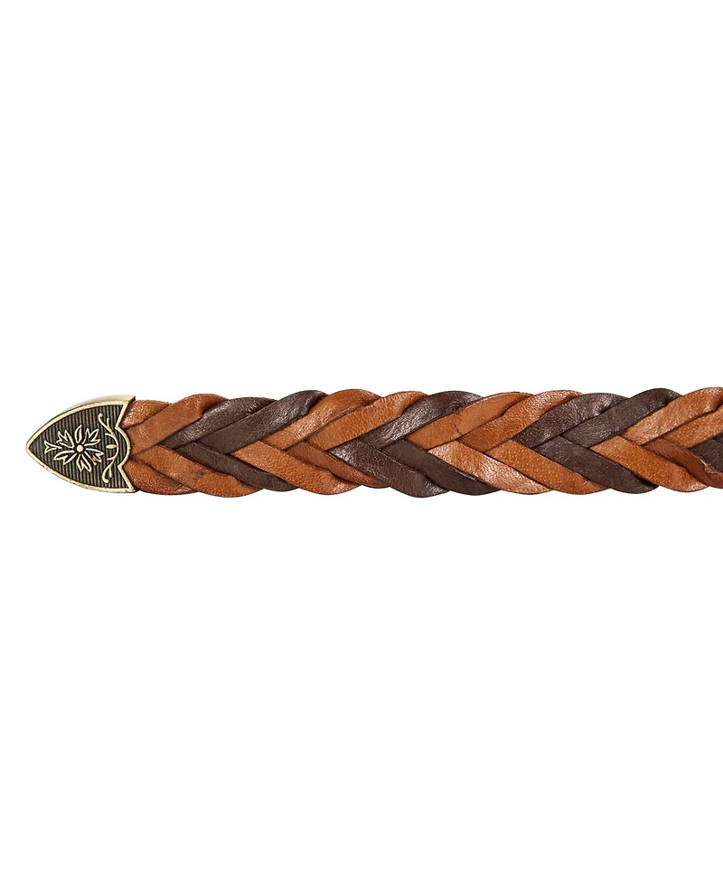 Lucky Brand Women's Western Braid Belt