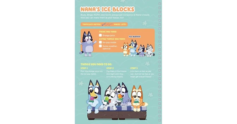 Bluey and Bingo's Fancy Restaurant Cookbook- Yummy Recipes, for Real Life by Penguin Young Readers