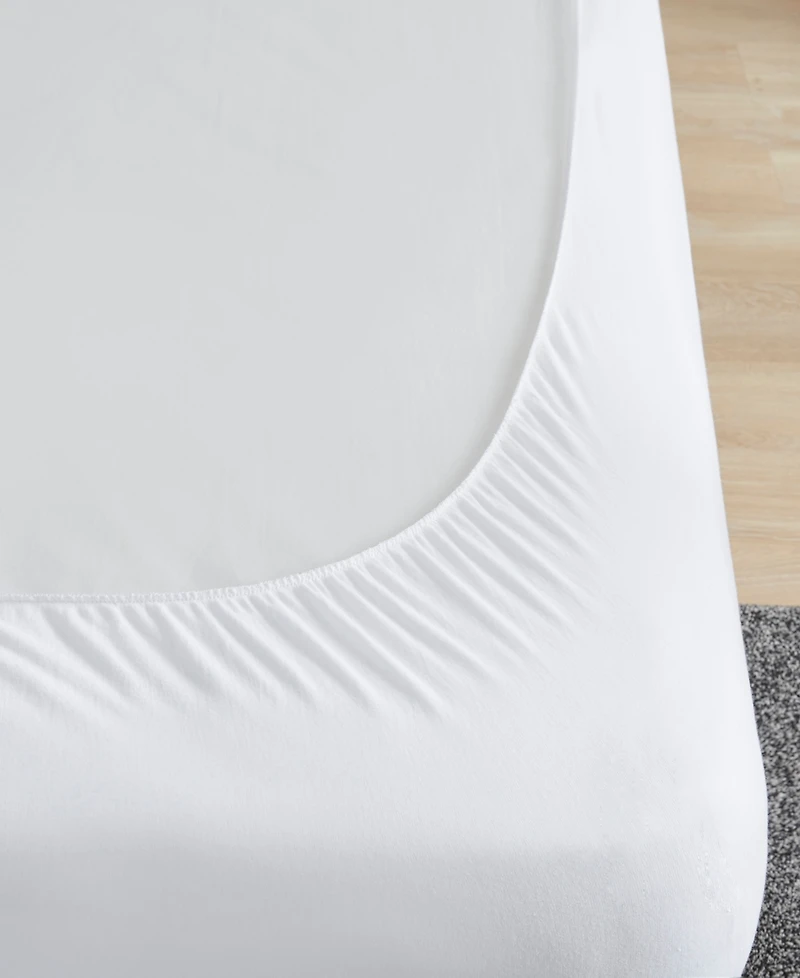 Madison Park All Natural Cotton Percale Quilted Mattress Pad