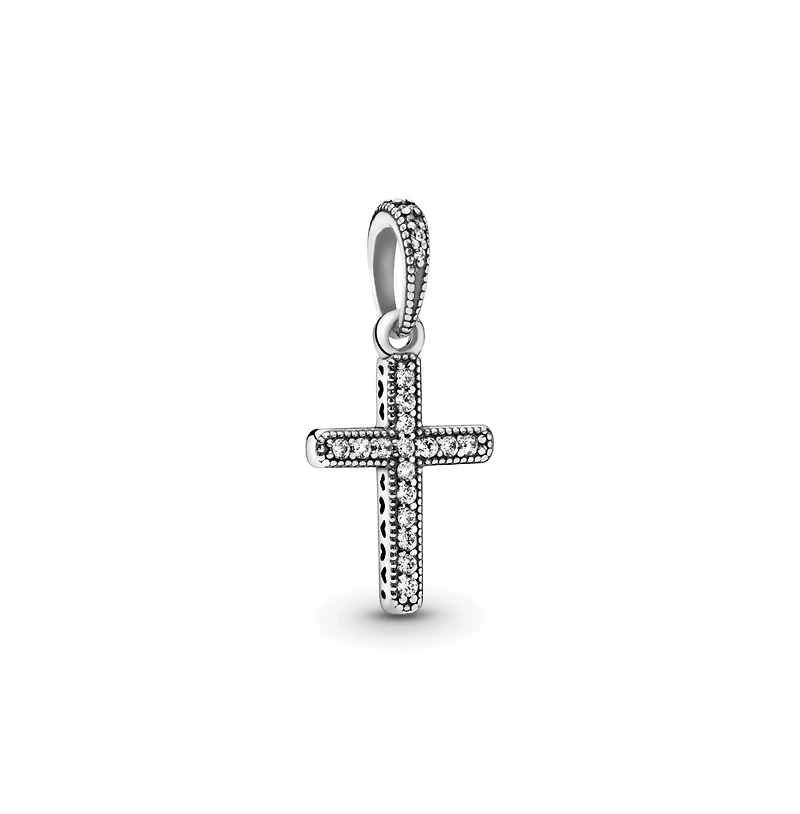 Pandora Sparkling Cubic Zirconia Cross Pendant