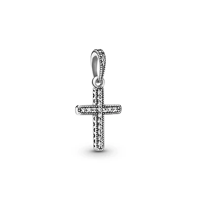 Pandora Sparkling Cubic Zirconia Cross Pendant