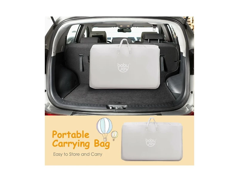Travel Portable Baby Bed Side Sleeper Bassinet Crib with Carrying Bag