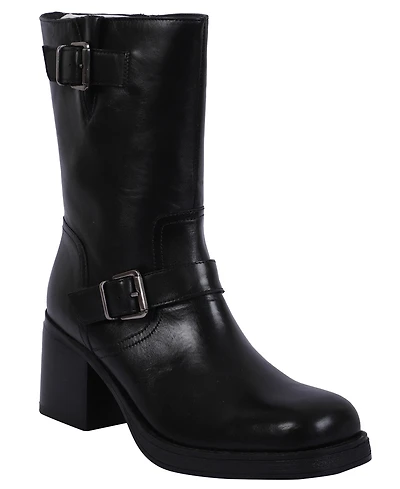 Kenneth Cole New York Women's Janice Block Heel Boots
