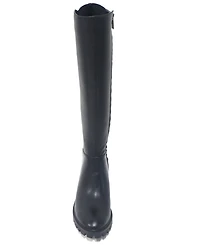 Kenneth Cole New York Women's Riva Knee High Lug Sole Boots