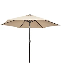 Slickblue 10 Feet Outdoor Patio Umbrella with Tilt Adjustment and Crank