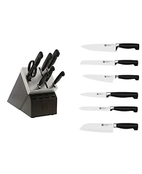 Zwilling Four Star Self-Sharpening 8pc Knife Block Set