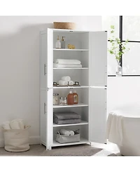 Crosley Furniture Savannah 28" Medium-Density Fiberboard (Mdf) Tall Kitchen Storage Pantry