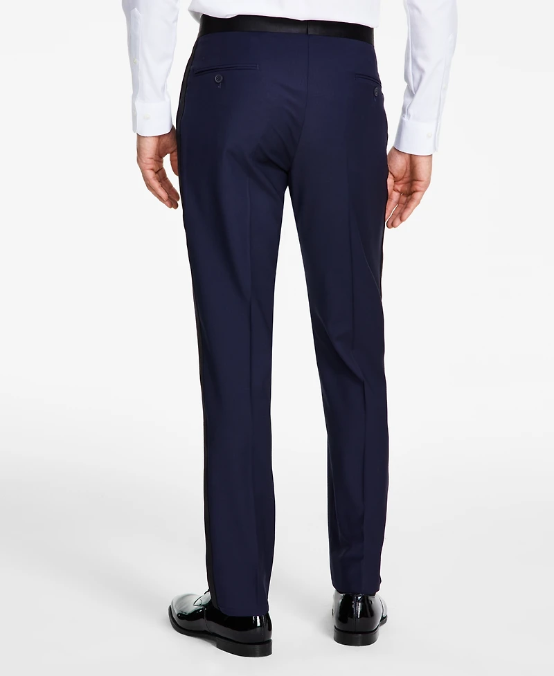 B by Brooks Brothers Men's Classic-Fit Stretch Solid Tuxedo Suit Separates Pant