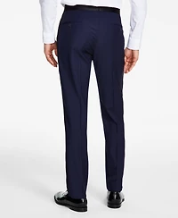 B by Brooks Brothers Men's Classic-Fit Stretch Solid Tuxedo Suit Separates Pant