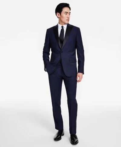 B By Brooks Brothers Mens Classic Fit Stretch Solid Tuxedo Suit Separates