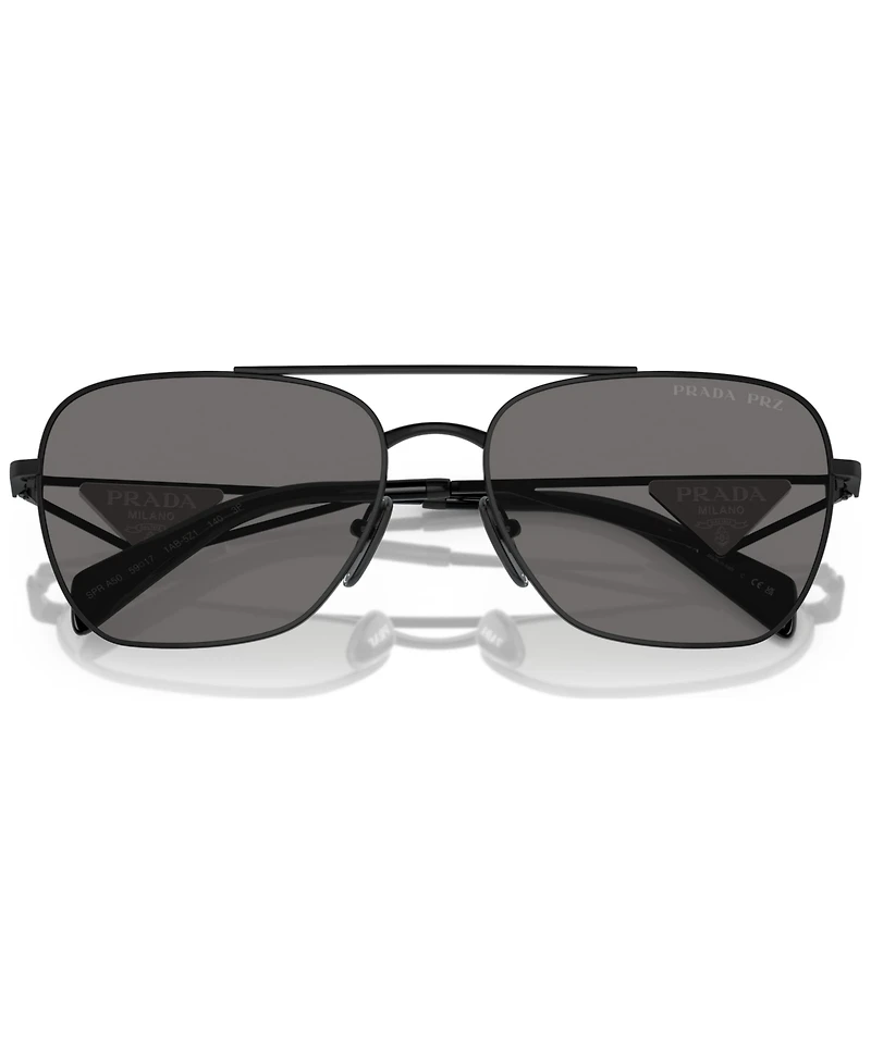 Prada Symbole Round Women's Polarized Sunglasses, Pr A50S