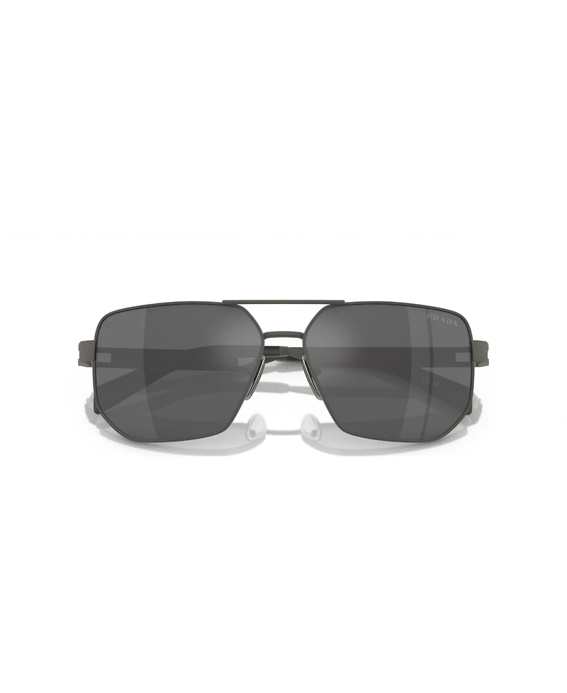 Prada Linea Rossa Men's Sunglasses, Mirror Ps 51ZS