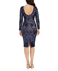 Dress the Population Emery Sequin