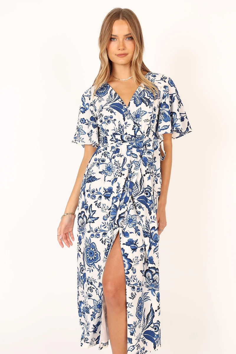 Petal and Pup Womens Kaleen Midi Wrap Dress