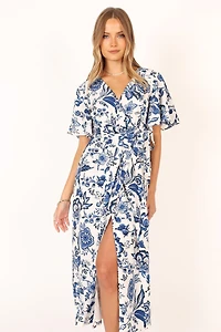 Petal and Pup Womens Kaleen Midi Wrap Dress