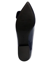 Anne Klein Women's Kalea Pointed Toe Buckle Flats