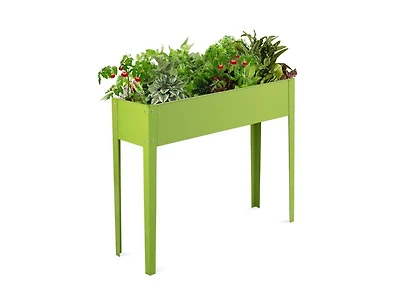 40 x 13 Inch Outdoor Elevated Garden Plant Flower Bed