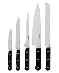 BergHOFF Contempo German Steel 7-Pc. Cutlery Set in Wood Case & Sharpener