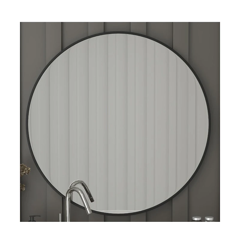 Merrick Lane Monaco Accent Mirror For Bathroom, Vanity, Entryway, Dining Room