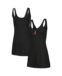 Women's ZooZatz Black Alabama Crimson Tide Logo Scoop Neck Dress