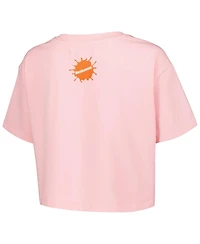 Women's Freeze Max Pink Rugrats Group Boxy Cropped T-shirt