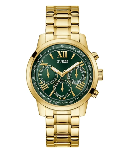 Guess Women's Multi-Function Gold-Tone Stainless Steel Watch 42mm