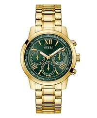 Guess Women's Multi-Function Gold-Tone Stainless Steel Watch 42mm