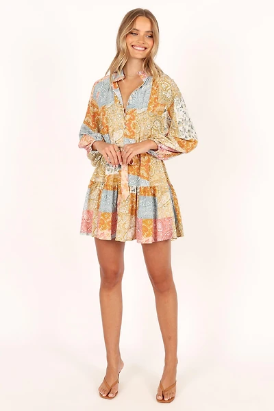 Women's Silante Long Sleeve Mini Dress