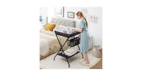 Baby Storage Folding Diaper Changing Table