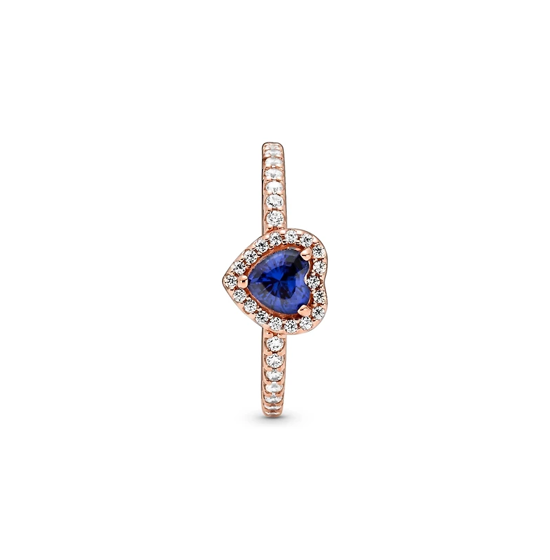 Pandora Cubic Zirconia Timeless Sparkling Elevated Heart Ring