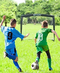 Net Playz Backyard Soccer Goal, Kids Pop-up Backyard Soccer Goals Set of 2