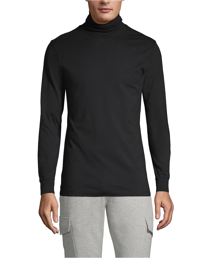 Lands' End Men's Super-t Turtleneck