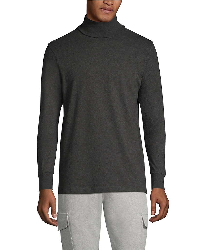 Lands' End Men's Super-t Turtleneck
