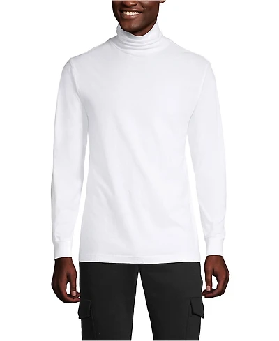 Lands' End Men's Super-t Turtleneck