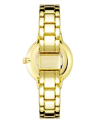 Nine West Women's Quartz Gold-Tone Alloy Link Bracelet Watch, 36mm