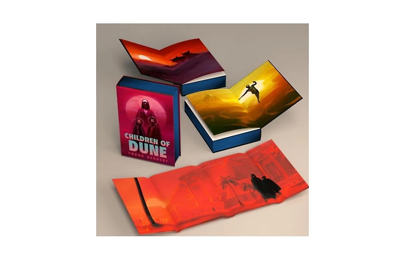 Frank Herbert's Dune Saga 3-Book Deluxe Hardcover Boxed Set- Dune, Dune Messiah, and Children of Dune by Frank Herbert
