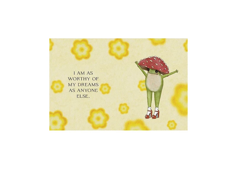 The Little Frog's Guide to Self-Care- Affirmations, Self-Love and Life Lessons According to the Internet's Beloved Mushroom Frog by Maybell Eequay