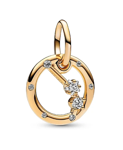 Pandora 14k Gold-Plated Zodiac Dangle Charm
