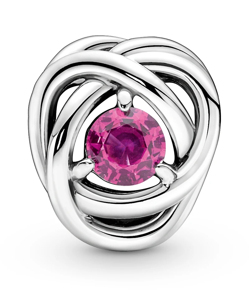 Pandora Birthstone Crystals Eternity Circle Charm