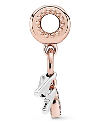 Pandora Cubic Zirconia Mom Letters Dangle Charm