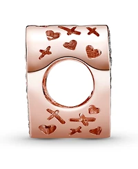 Pandora Cubic Zirconia Sparkling Freehand Heart Charm