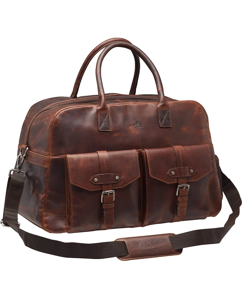 Mancini Men's Buffalo Classic Duffel Bag
