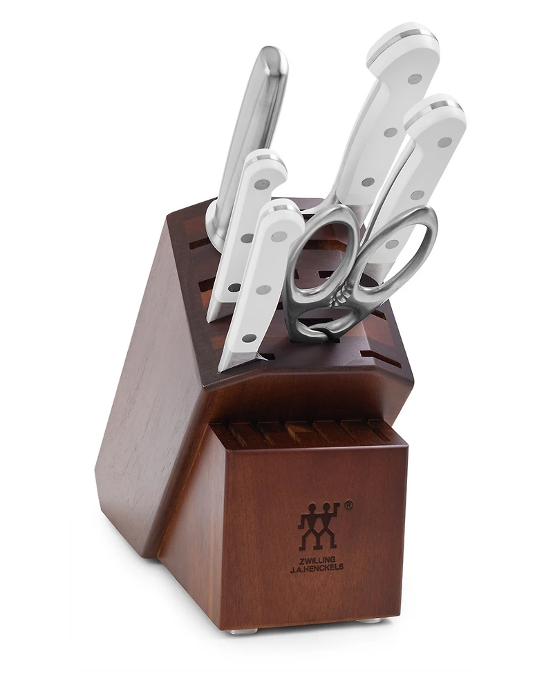 Zwilling Pro Le Blanc 7-Piece Knife Block Set