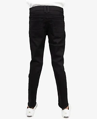 Big Boy's Ripped and Repaired Stretch Jeans - Child