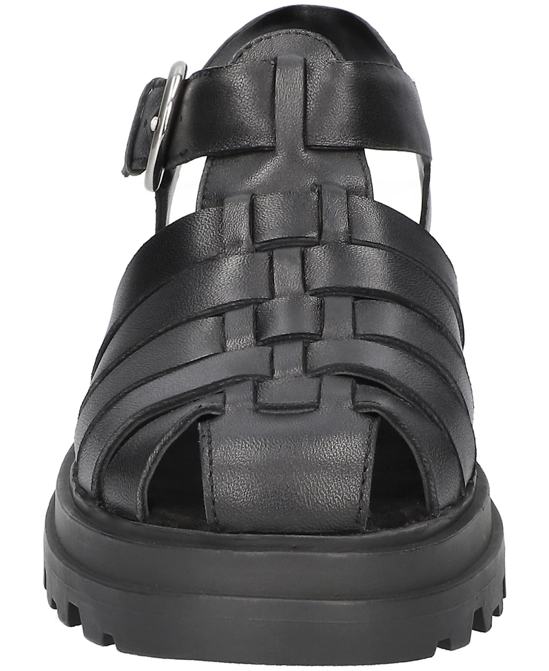 Bella Vita Women's Sinclaire Lug Sole Fisherman Sandals